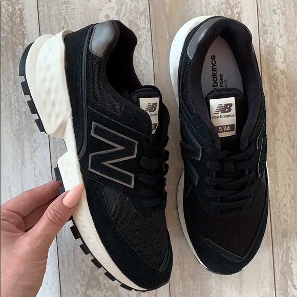 NWT new balance 574 black - Picture 7 of 8